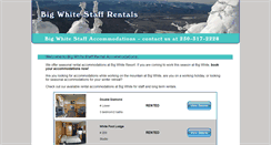Desktop Screenshot of bigwhitestaffrentals.com
